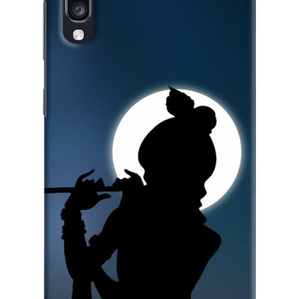 Shri Krishna Silhouette Samsung A70 Hard Case Back Cover by Casekaro