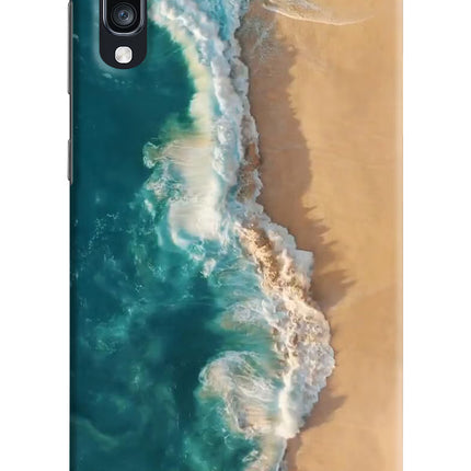 Ocean Beach Samsung A70 Hard Case Back Cover by Casekaro