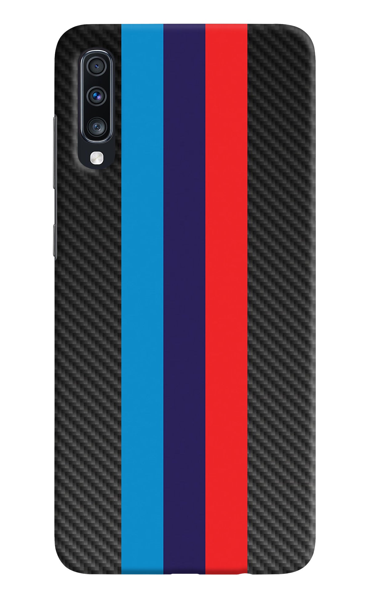 BMW Stripes Pattern Samsung A70 Back Cover