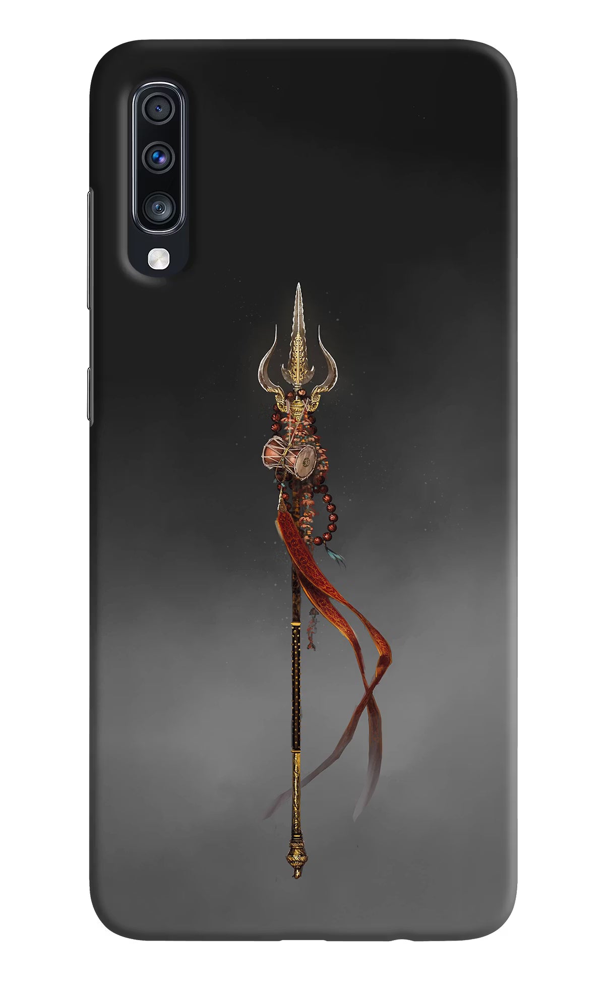 Shiv Trishul Samsung A70 Hard Case Back Cover by Casekaro