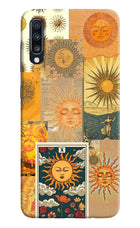 Sun Samsung A70 Hard Case Back Cover by Casekaro