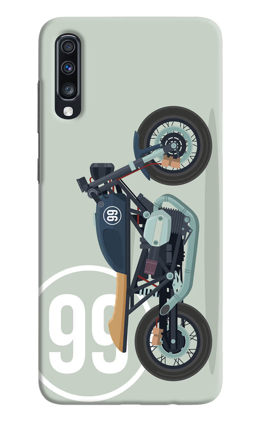 Classic Cafe Racer 99 Samsung A70 Hard Case Back Cover by Casekaro