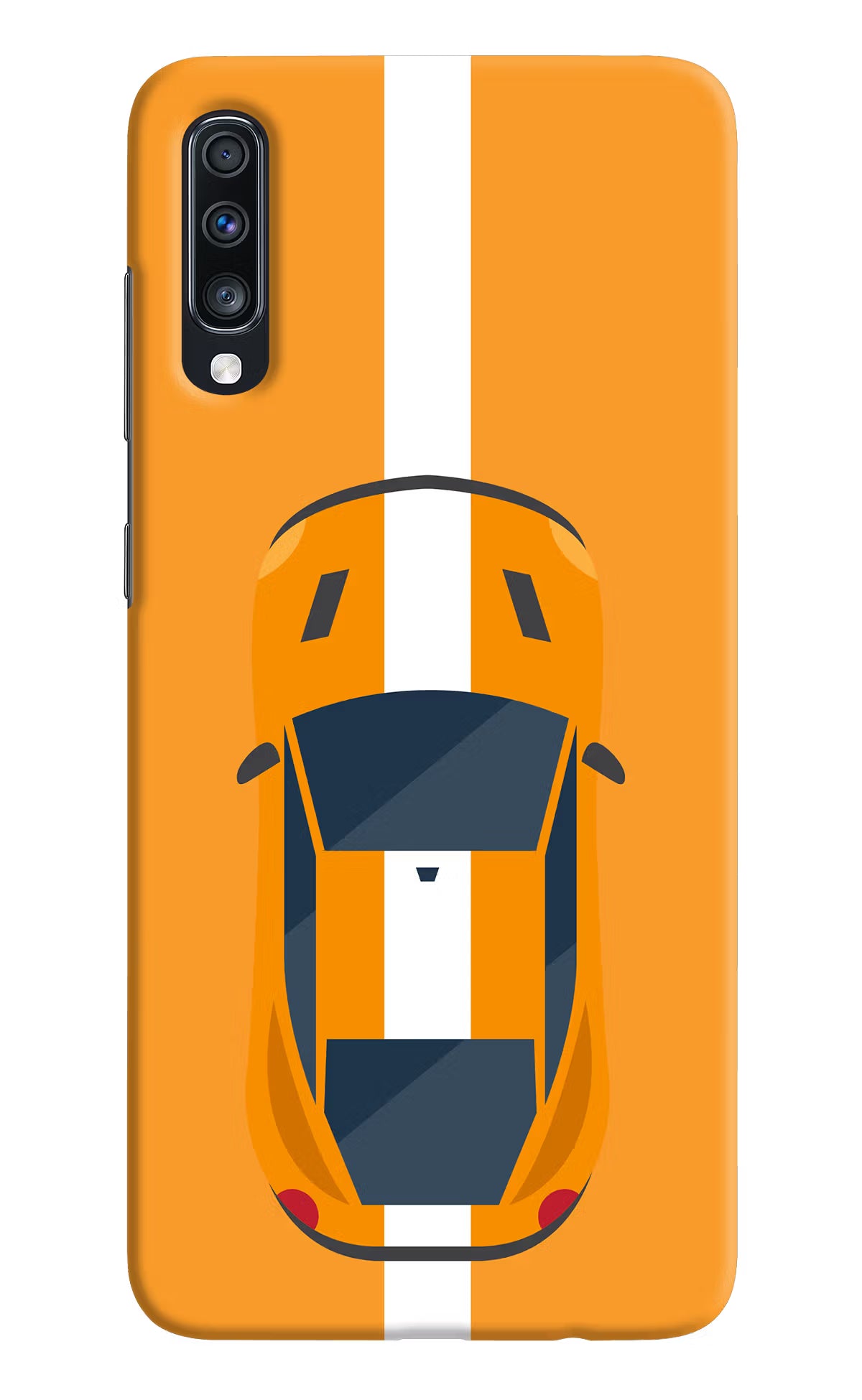 Highway Pursuit Samsung A70 Hard Case Back Cover by Casekaro