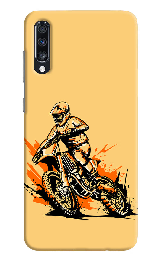 Off-Road Fury Samsung A70 Hard Case Back Cover by Casekaro