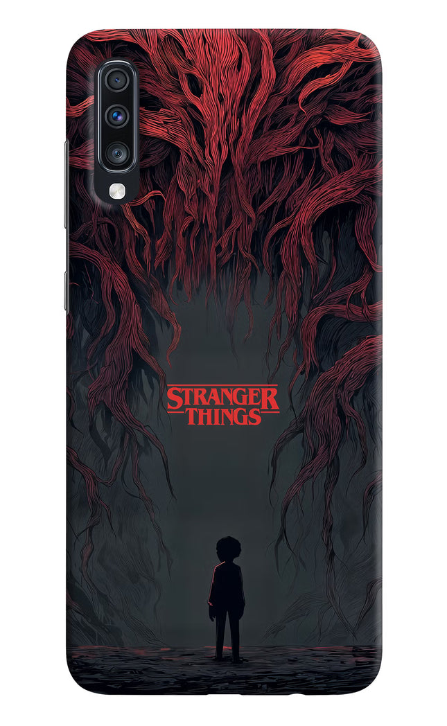 Ordinary Things Dark Side Samsung A70 Hard Case Back Cover by Casekaro