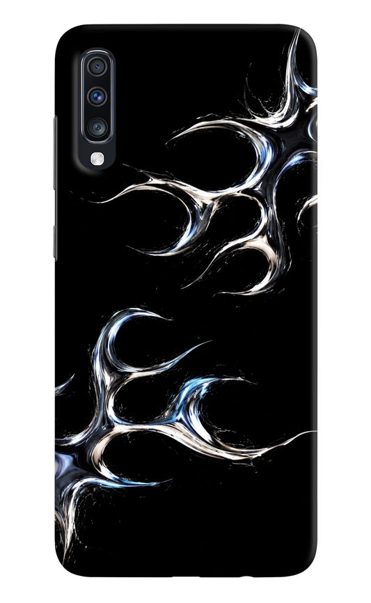 Chrome Tribal Samsung A70 Hard Case Back Cover by Casekaro