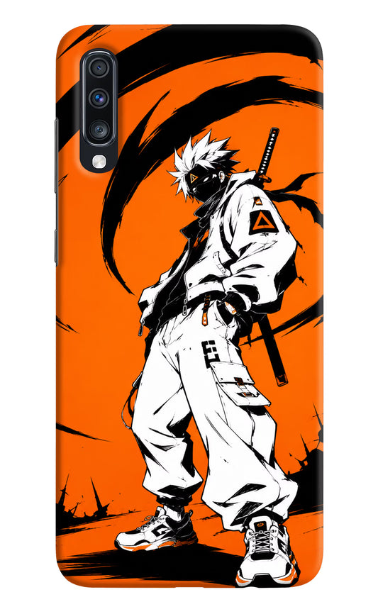 Street Samurai  Samsung A70 Hard Case Back Cover by Casekaro
