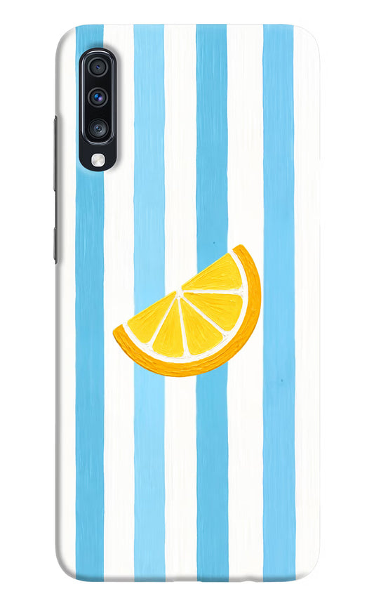 Summer Lemon Samsung A70 Hard Case Back Cover by Casekaro
