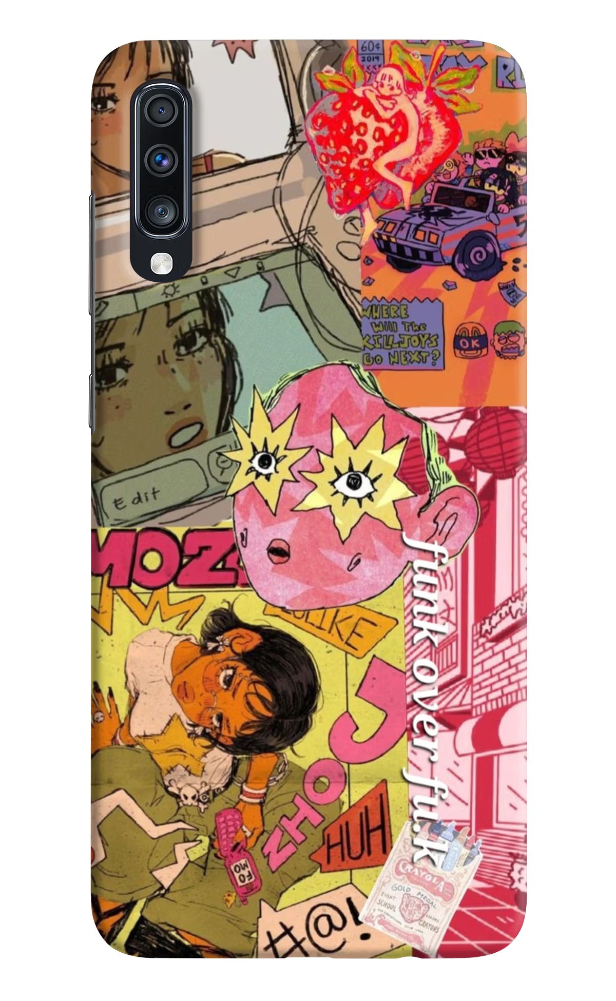 Funkover Samsung A70 Back Cover