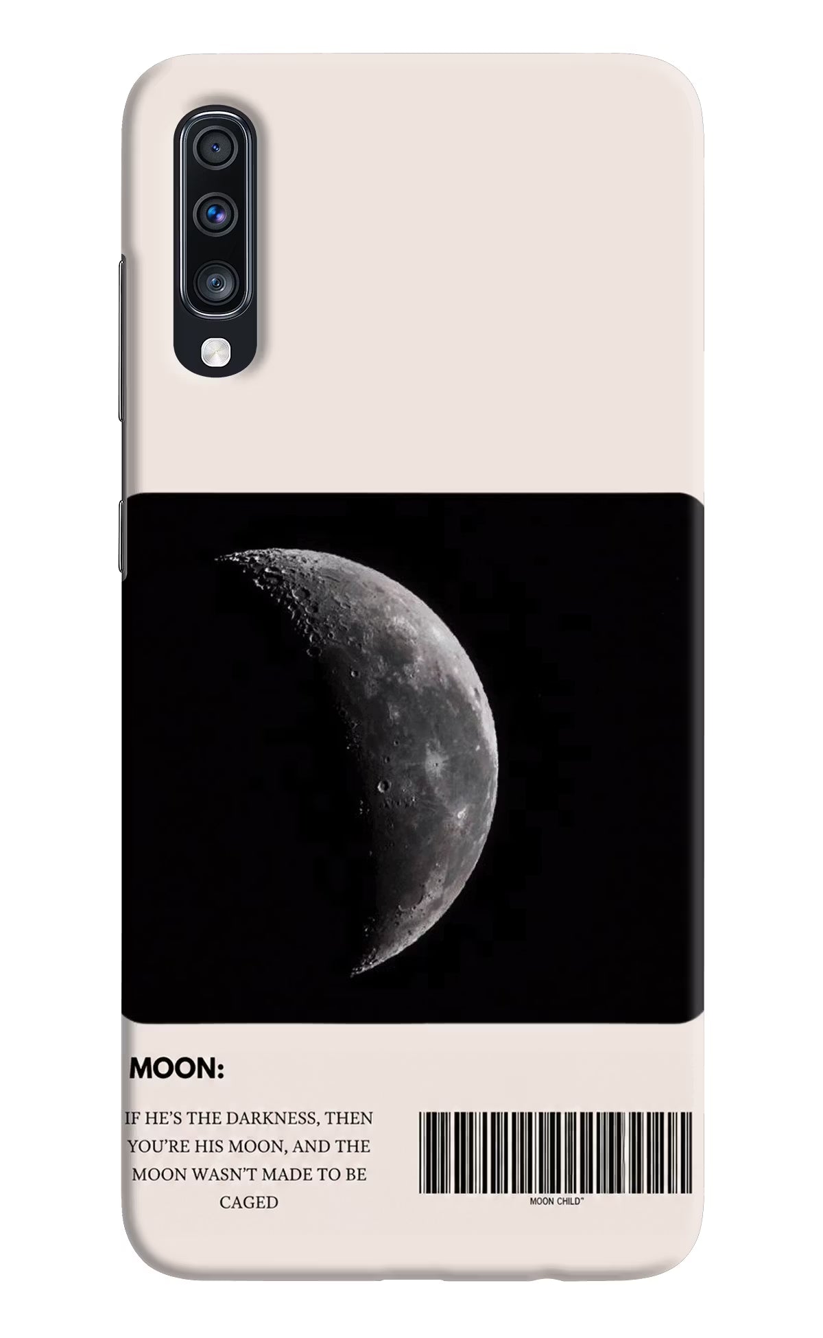 Moon Phase Samsung A70 Back Cover