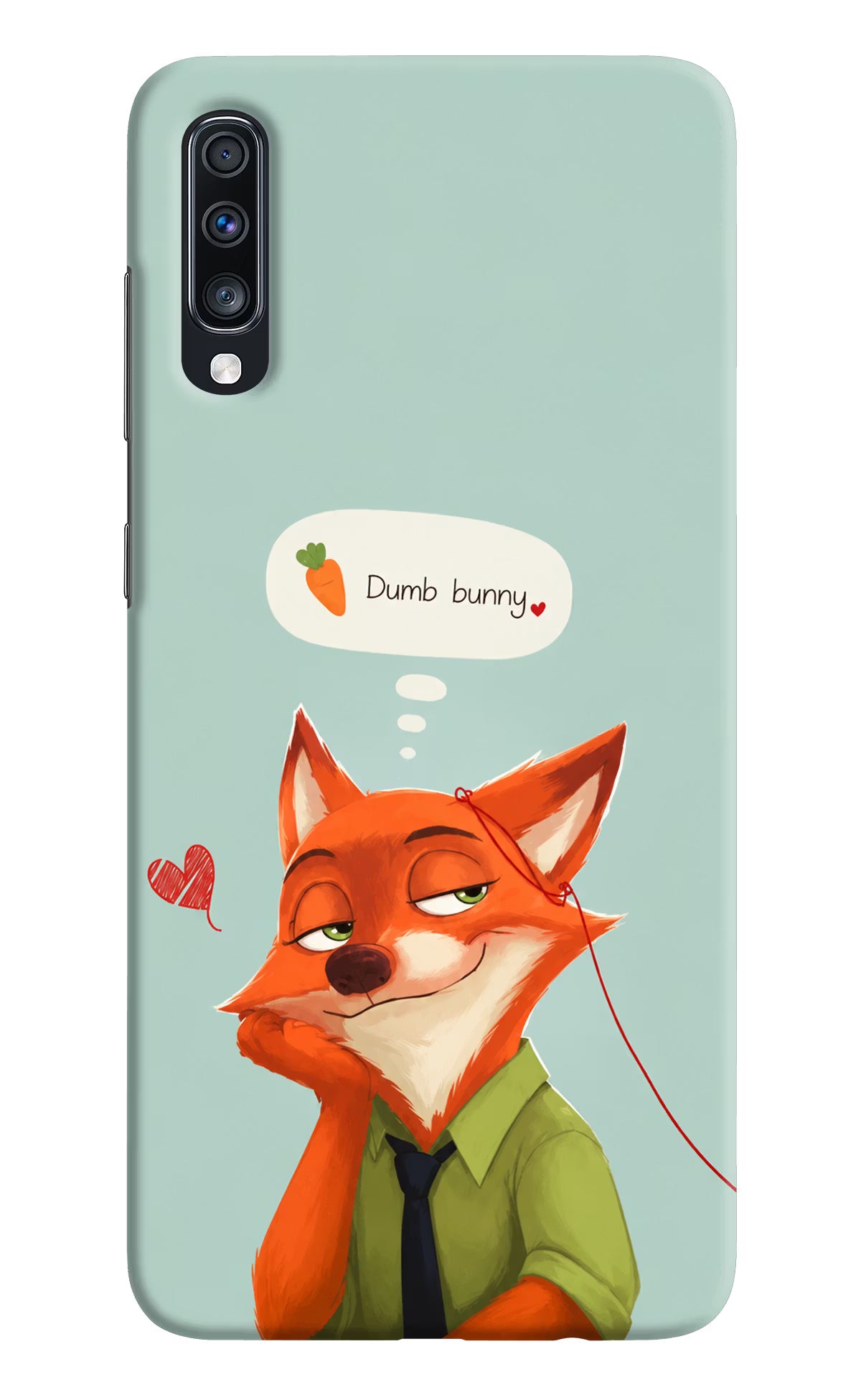 Nick Charm Samsung A70 Back Cover