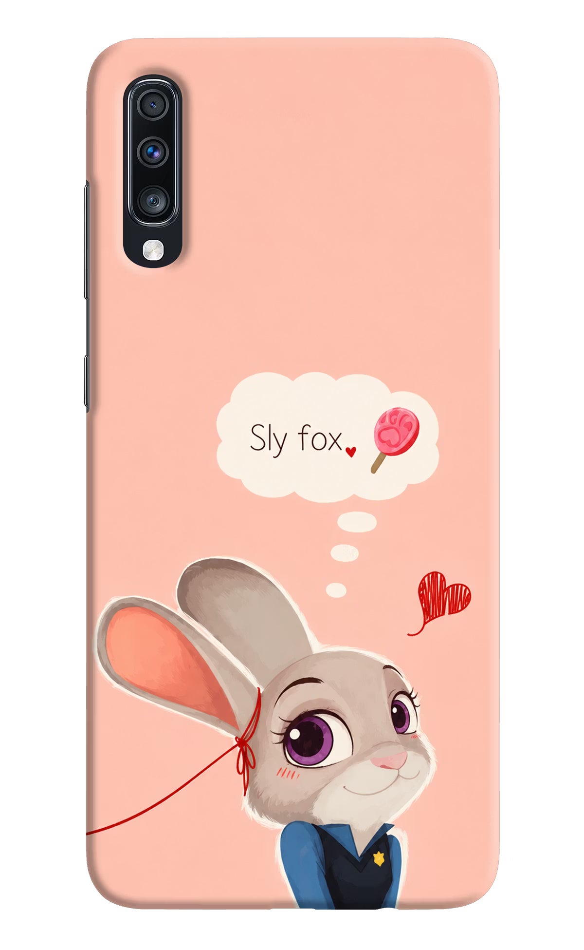 Judy Charm Samsung A70 Back Cover