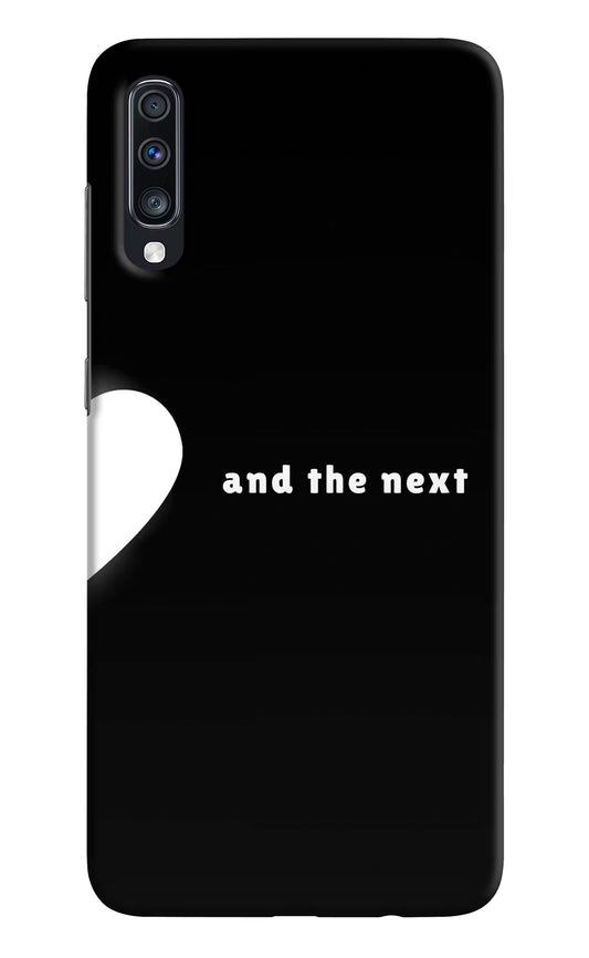Next World Samsung A70 Hard Case Back Cover by Casekaro