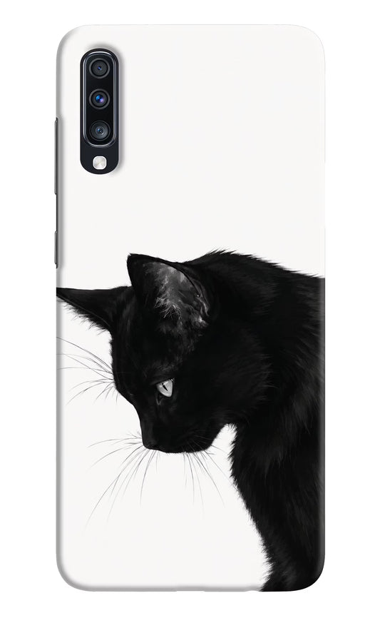 Shadow Gaze Samsung A70 Hard Case Back Cover by Casekaro