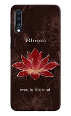 Bloom Samsung A70 Hard Case Back Cover by Casekaro