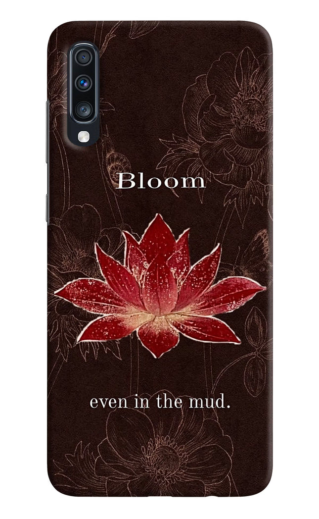 Bloom Samsung A70 Hard Case Back Cover by Casekaro