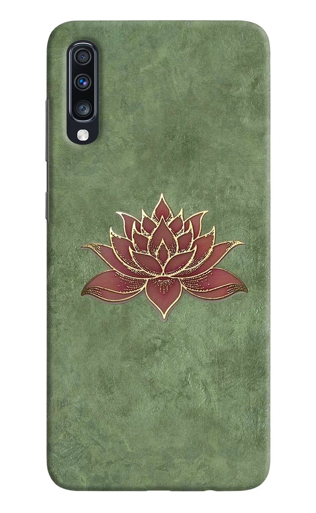 Lotus Grace Samsung A70 Hard Case Back Cover by Casekaro