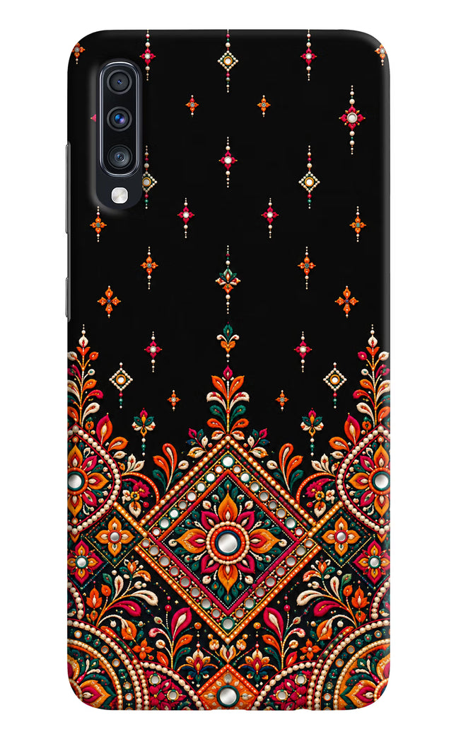 Noir Mehfil Samsung A70 Hard Case Back Cover by Casekaro