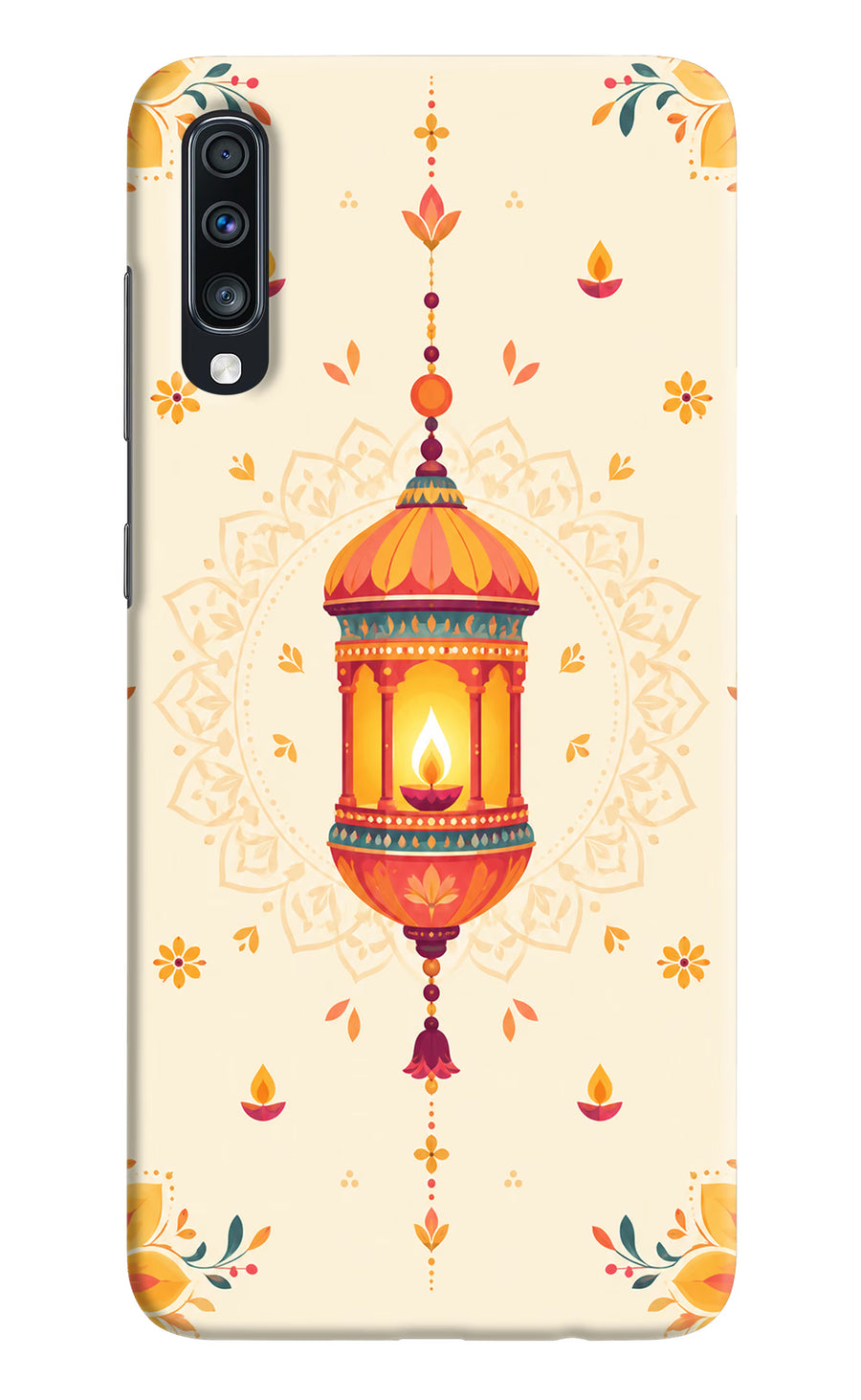 Golden Lantern Samsung A70 Back Cover, Hard case