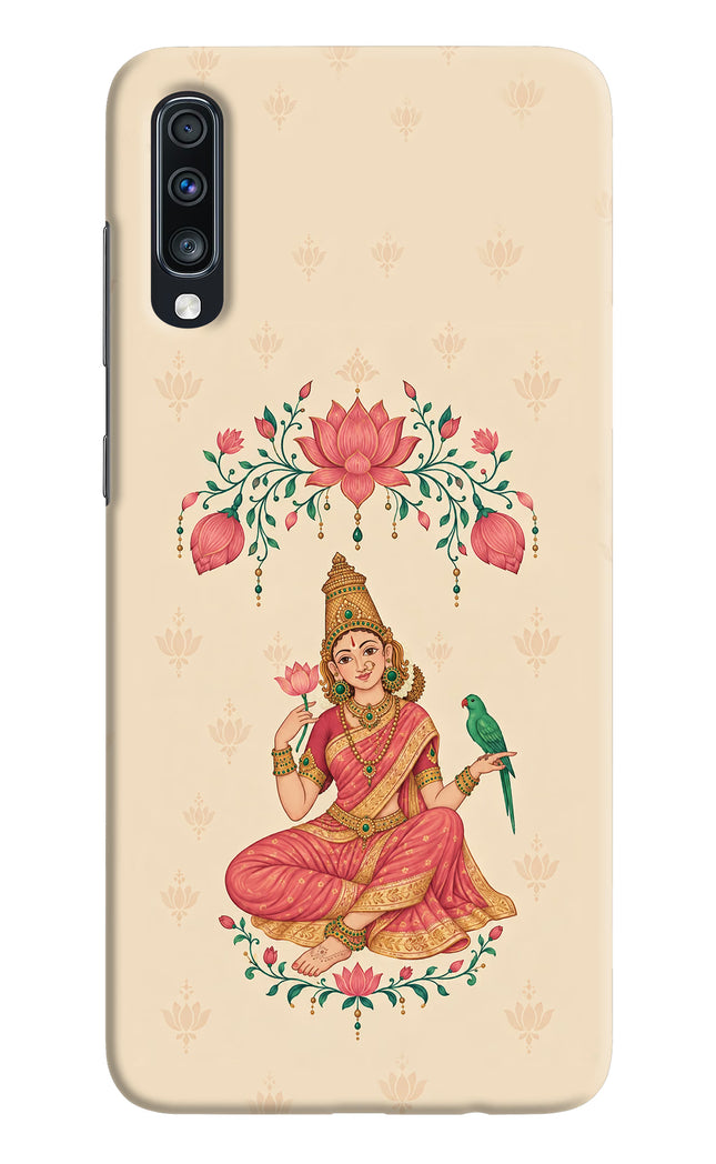 Goddess Lakshmi Samsung A70 Hard Case Back Cover by Casekaro