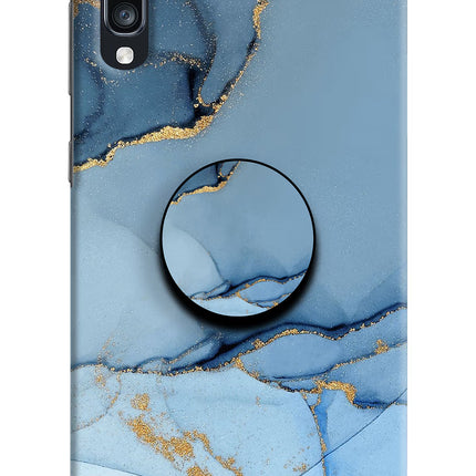 Blue Marble Samsung A70 Pop Case by Casekaro
