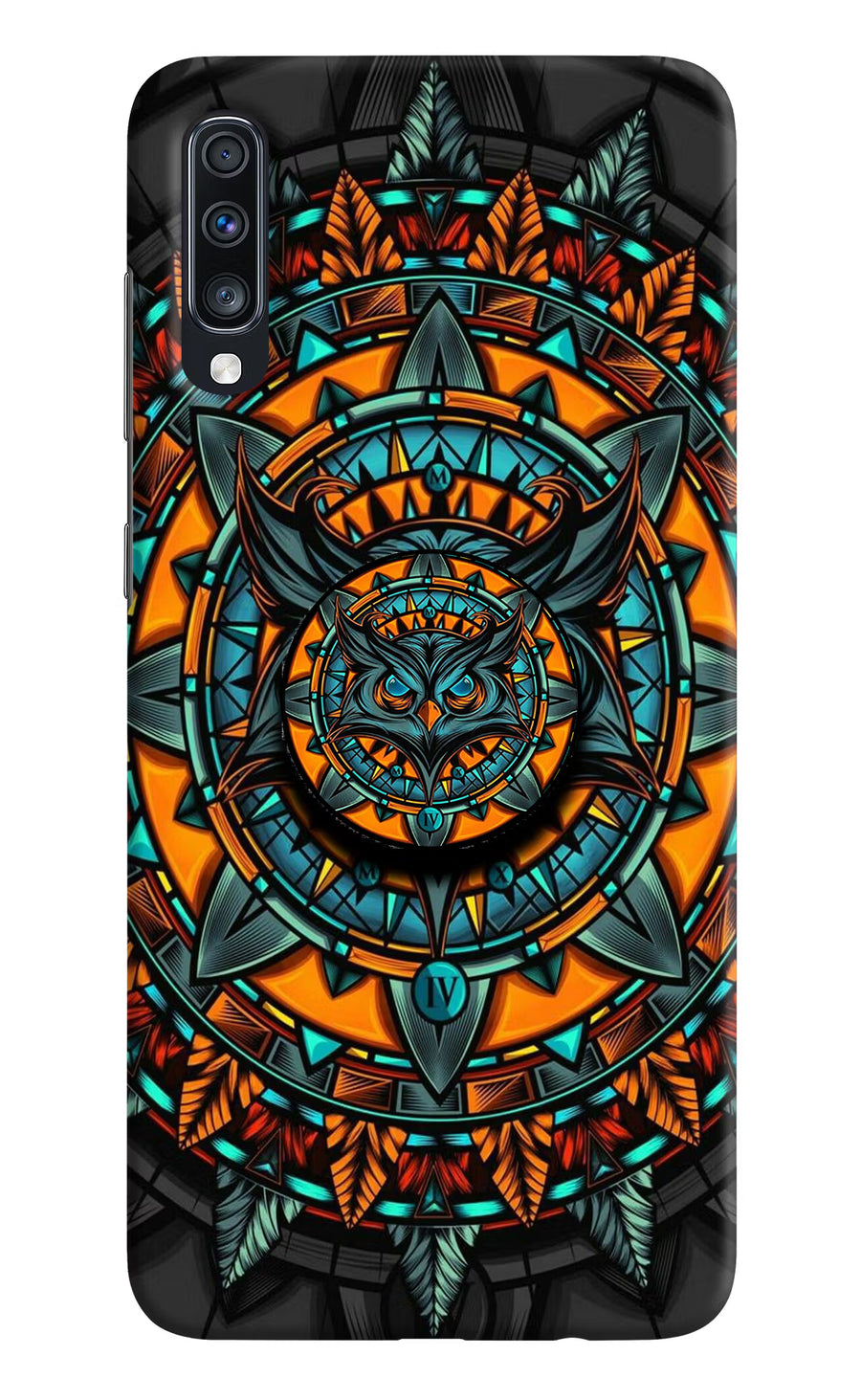 Angry Owl Samsung A70 Pop Case, Hard case
