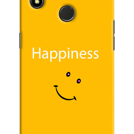 Happiness With Smiley Realme 3 Pro Hard Case Back Cover by Casekaro