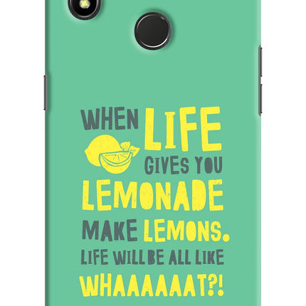 Quote Realme 3 Pro Hard Case Back Cover by Casekaro
