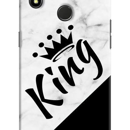 King Realme 3 Pro Hard Case Back Cover by Casekaro