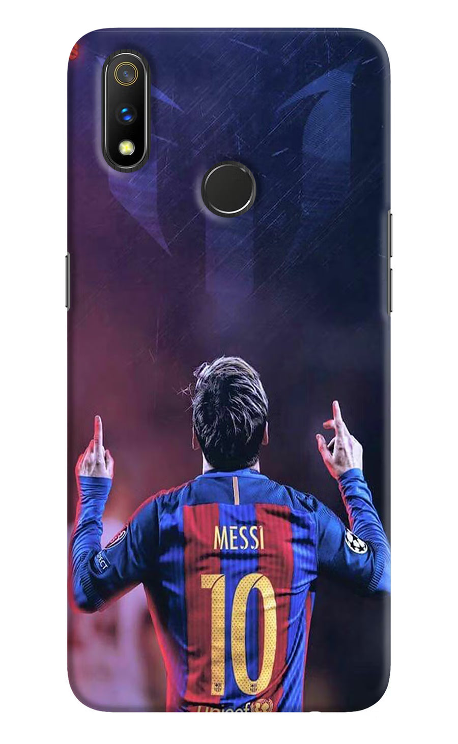 Messi Realme 3 Pro Back Cover, Hard case