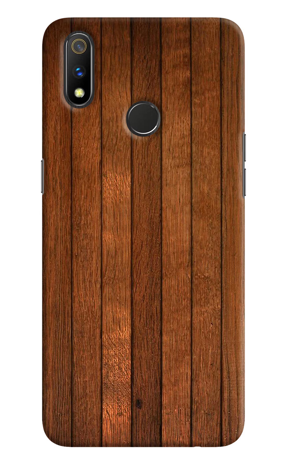Wooden Artwork Bands Realme 3 Pro Hard Case Back Cover by Casekaro