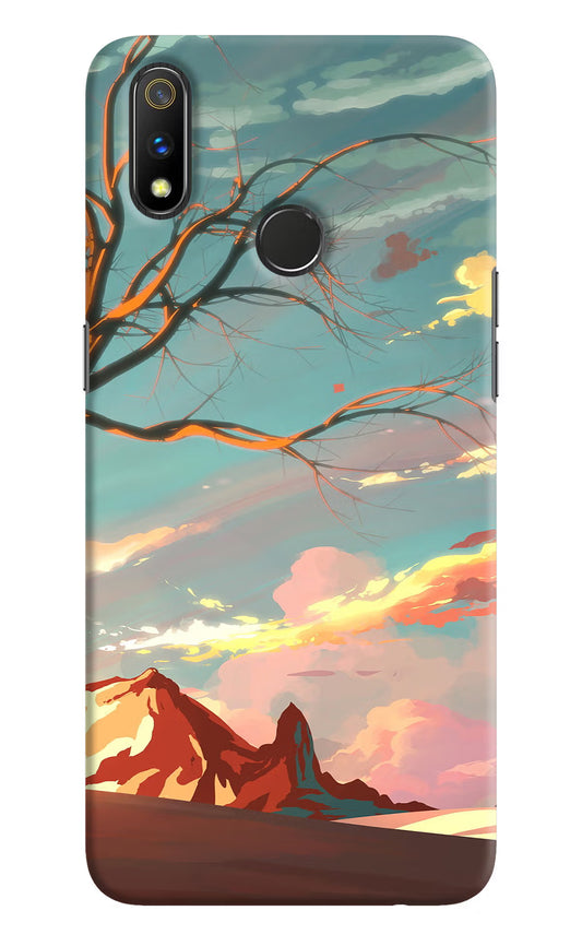 Scenery Realme 3 Pro Hard Case Back Cover by Casekaro
