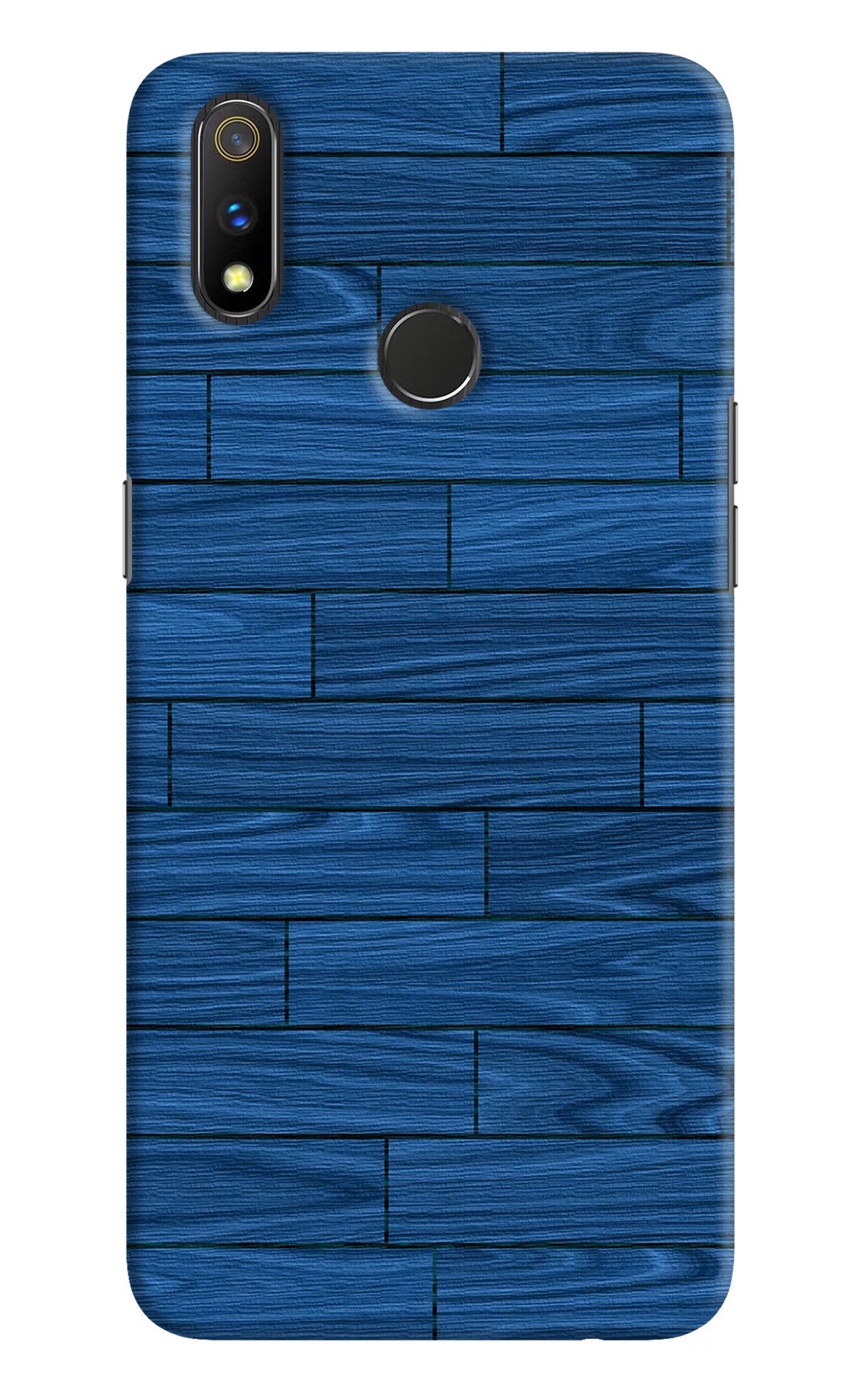 Wooden Texture Realme 3 Pro Hard Case Back Cover by Casekaro