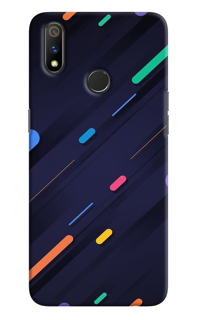 Abstract Design Realme 3 Pro Hard Case Back Cover by Casekaro