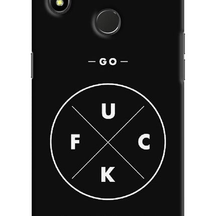 Go Fuck Yourself Realme 3 Pro Hard Case Back Cover by Casekaro