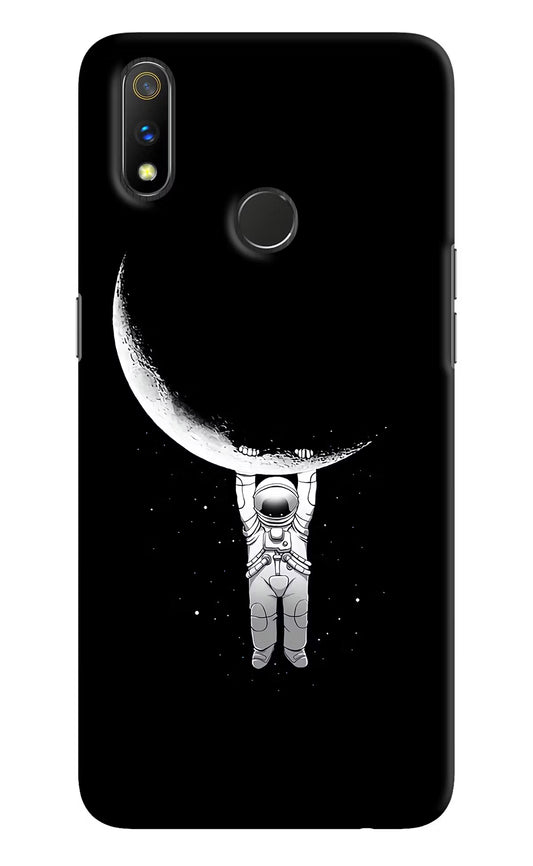 Moon Space Realme 3 Pro Hard Case Back Cover by Casekaro