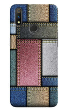 Multicolor Jeans Realme 3 Pro Hard Case Back Cover by Casekaro