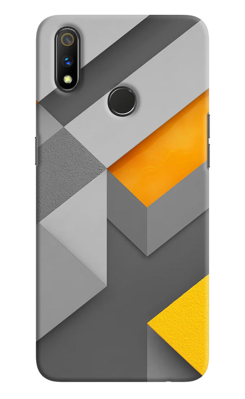 Abstract Realme 3 Pro Back Cover