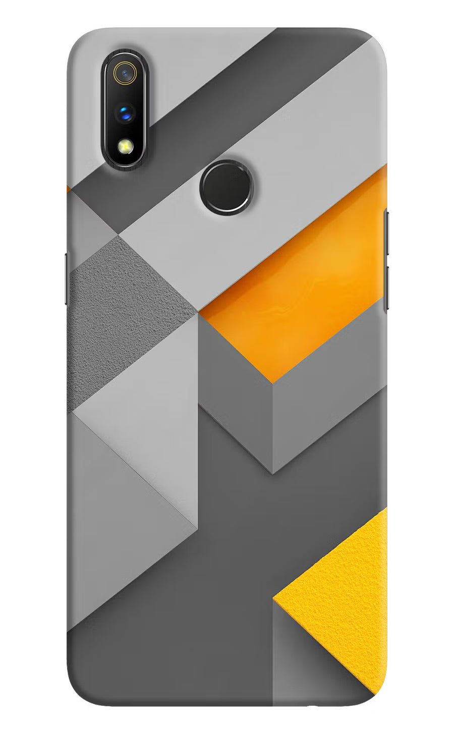 Abstract Realme 3 Pro Back Cover, Hard case