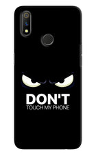 Don'T Touch My Phone Realme 3 Pro Hard Case Back Cover by Casekaro