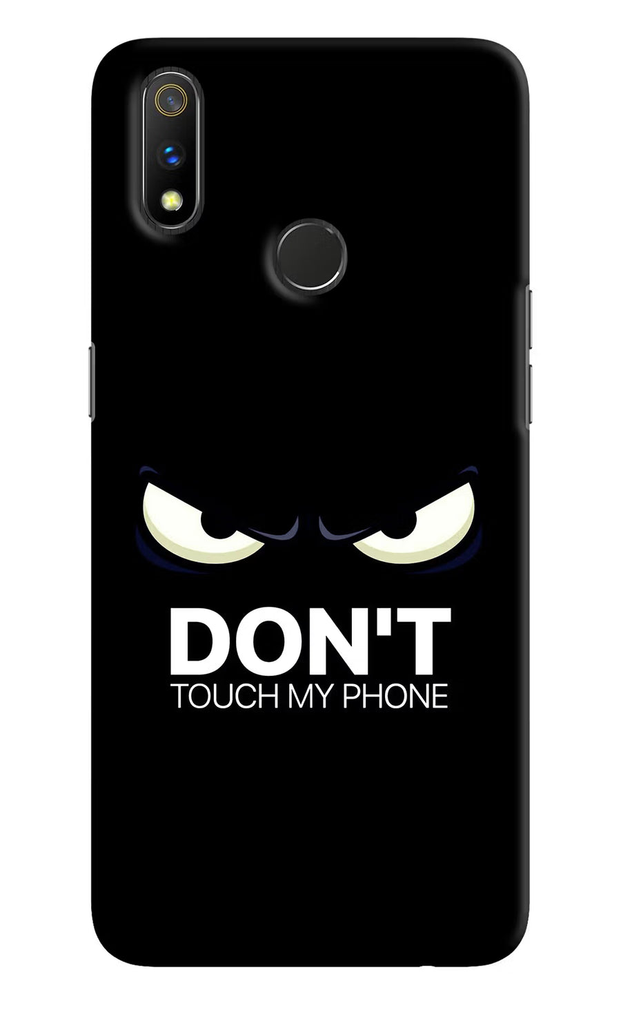Don'T Touch My Phone Realme 3 Pro Back Cover, Hard case
