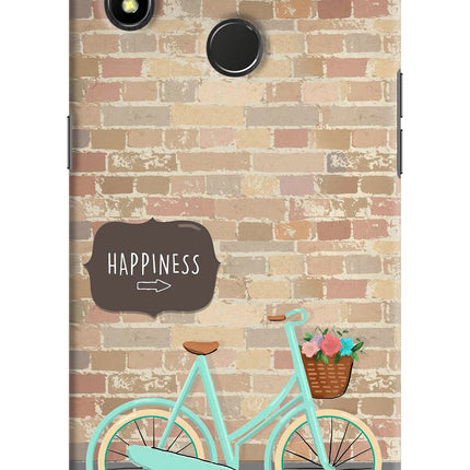 Happiness Artwork Realme 3 Pro Hard Case Back Cover by Casekaro