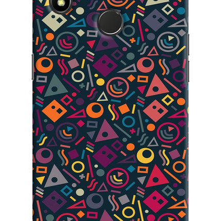 Geometric Abstract Realme 3 Pro Hard Case Back Cover by Casekaro