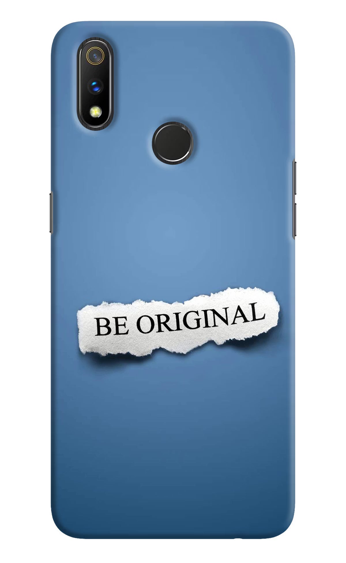 Be Original Realme 3 Pro Hard Case Back Cover by Casekaro