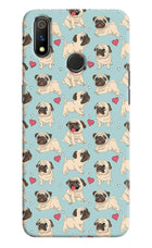 Pug Dog Realme 3 Pro Hard Case Back Cover by Casekaro