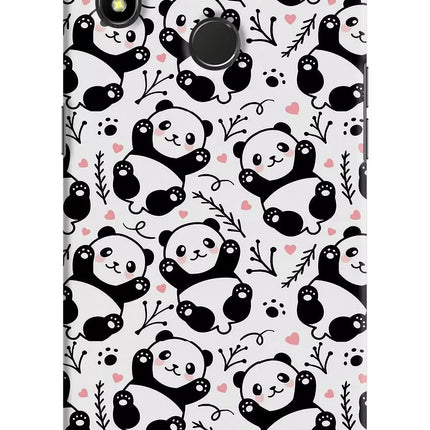 Cute Panda Realme 3 Pro Hard Case Back Cover by Casekaro