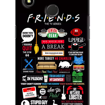 FRIENDS Realme 3 Pro Hard Case Back Cover by Casekaro