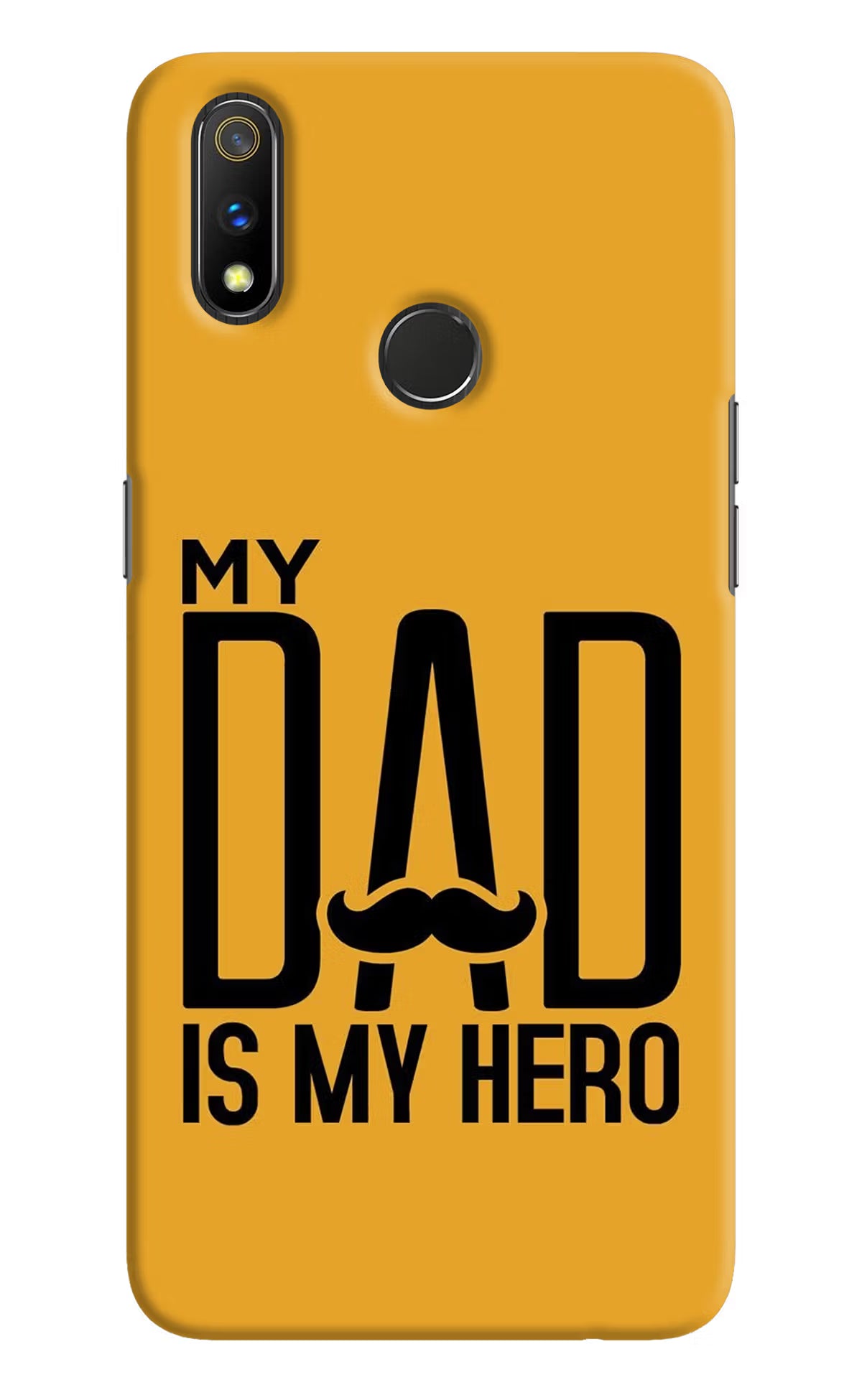 My Dad Is My Hero Realme 3 Pro Hard Case Back Cover by Casekaro