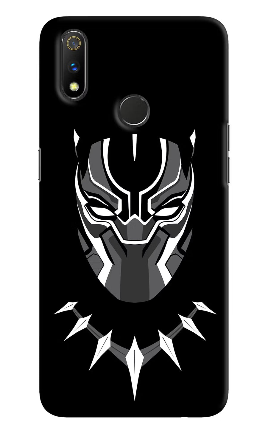 Black Panther Realme 3 Pro Back Cover, Hard case