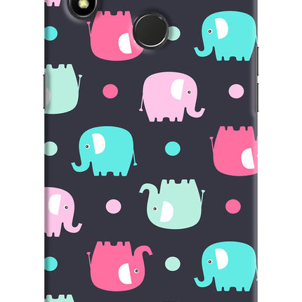 Elephants Realme 3 Pro Hard Case Back Cover by Casekaro